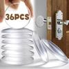 Transparenter, weicher Silikon-Türstopper, Stoßstange, selbstklebende Aufkleber, Wandschutz, Schalldämpfer, Möbel, keine Spuren, Anti-Crash-Pad
