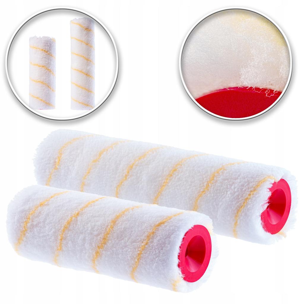 KADAX Wałek malarski Zapas Krótki Włos 2 Rolki 20 i 25cm