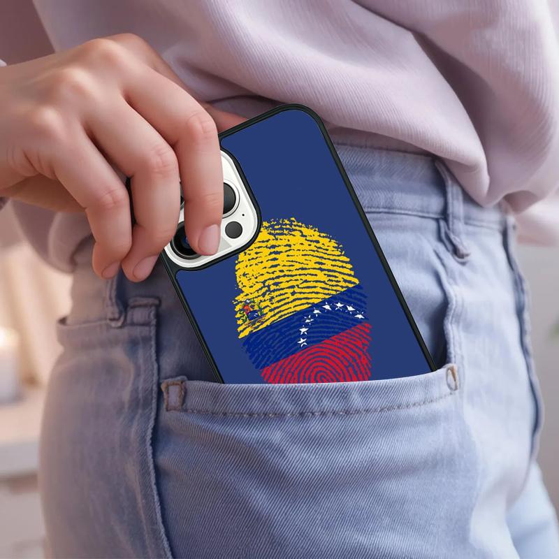 Flag of Venezuela Phone Case For iPhone 17 Air 15 16e 14 13 Pro Max Coque 12 11 Pro Max PLUS Cover