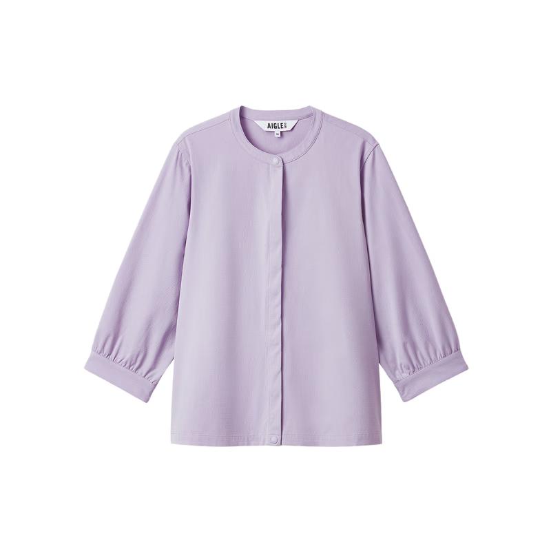 AIGLE Women's DFT Quick-Dry 3/4 Sleeve Blouse BT64