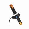 4 Colors Twist Throttle Grips With LED Display Screen Handle With Key Knock For Electric Bike