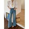 Blugi Skinny Micro-Evazați Elastic Comfort King cu Talie Înaltă pentru Femei