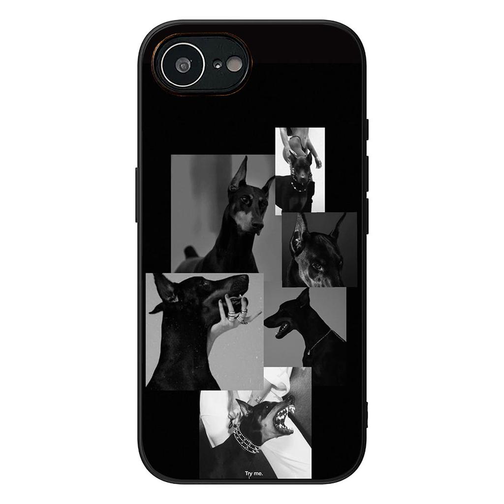 Dobermann Dackel Hund Handyhülle für Xiaomi Redmi Note 12 11 10 A3 Pro 10A 10C 12C Note12 5G Hülle Gehäuse
