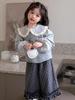 Stylowy trzyczęściowy zestaw kamizelki dla dziewcząt - Wiosna/Jesień 2025 Moda Koreańska