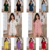 Women's Pajama Set Short Sleeve Shirt and Shorts Lounge Set Summer Sleepwear Cardigan Home Suit