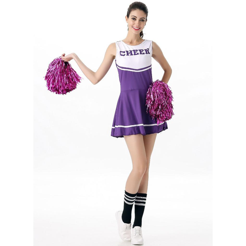Women's cheerleading uniform, game role-playing, European and American adult women's sexy baby cheerleading costume