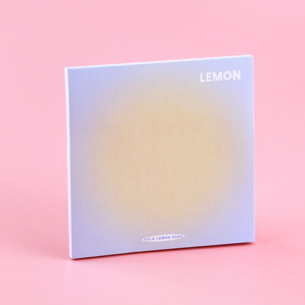 80Sheets Gradual Halo Sticky Notes Colorful Note Paper Fashion Memo Pad Sticky  Gift