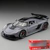 1/22 Koenigsegg Jesko Supercar Alloy Diecast Model Car Outdoor Display Products with High Simulation Collection Hobbies for Boyfriend Boys