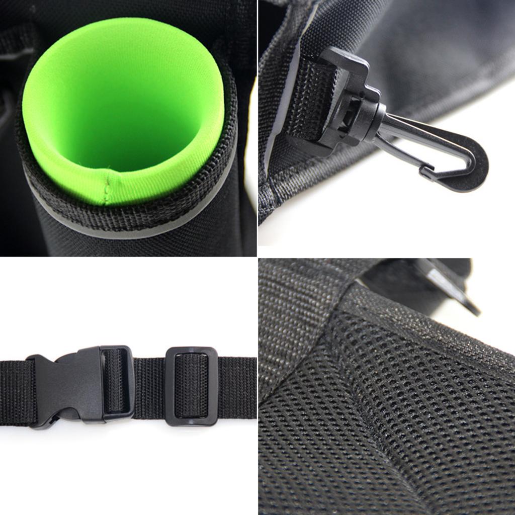Lightweight Fishing Drop Leg Pack Adjustable Fishing Waist Pouch Outdoor Fishing Lure Rod Storage Tackle Bag Easy to Use