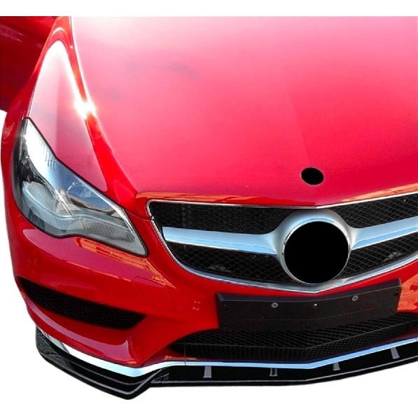 Compatible for Mercedes Benz EClass E Coupe C207 AMG Front Bumper Lip Spoiler Splitter Body Kit Rear Diffuser 2013 2014 2015 2016(Bright Black)