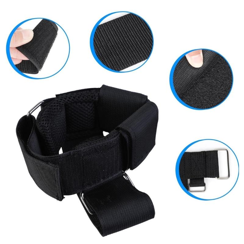 1/2pcs Adjustable Weight Dumbbell Ankle Strap Tibialis Trainer Foot Strap for Working Out Strength Training Easy to Use