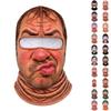 Gorro Bufanda de Esquí Divertido con Estampado 3D de Invierno para Hombres, para Deportes al Aire Libre