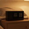 Easy to Read Flip Clock with Calendar | Compact Tabletop Design, Minimalist Decorative