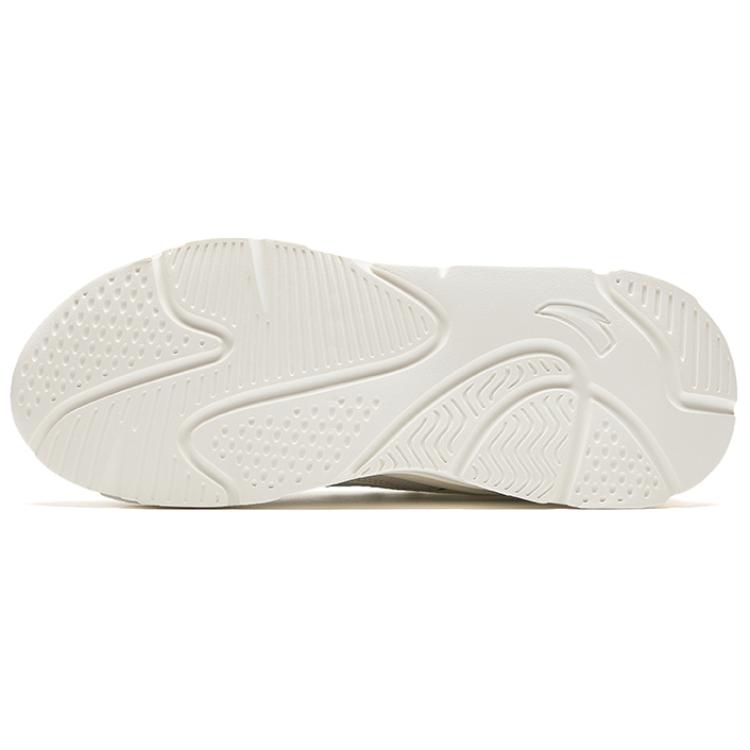 New Anta Life Collection Cushioned Slip-Resistant Low-Top Casual Shoes Women's Ecru 922438813-1