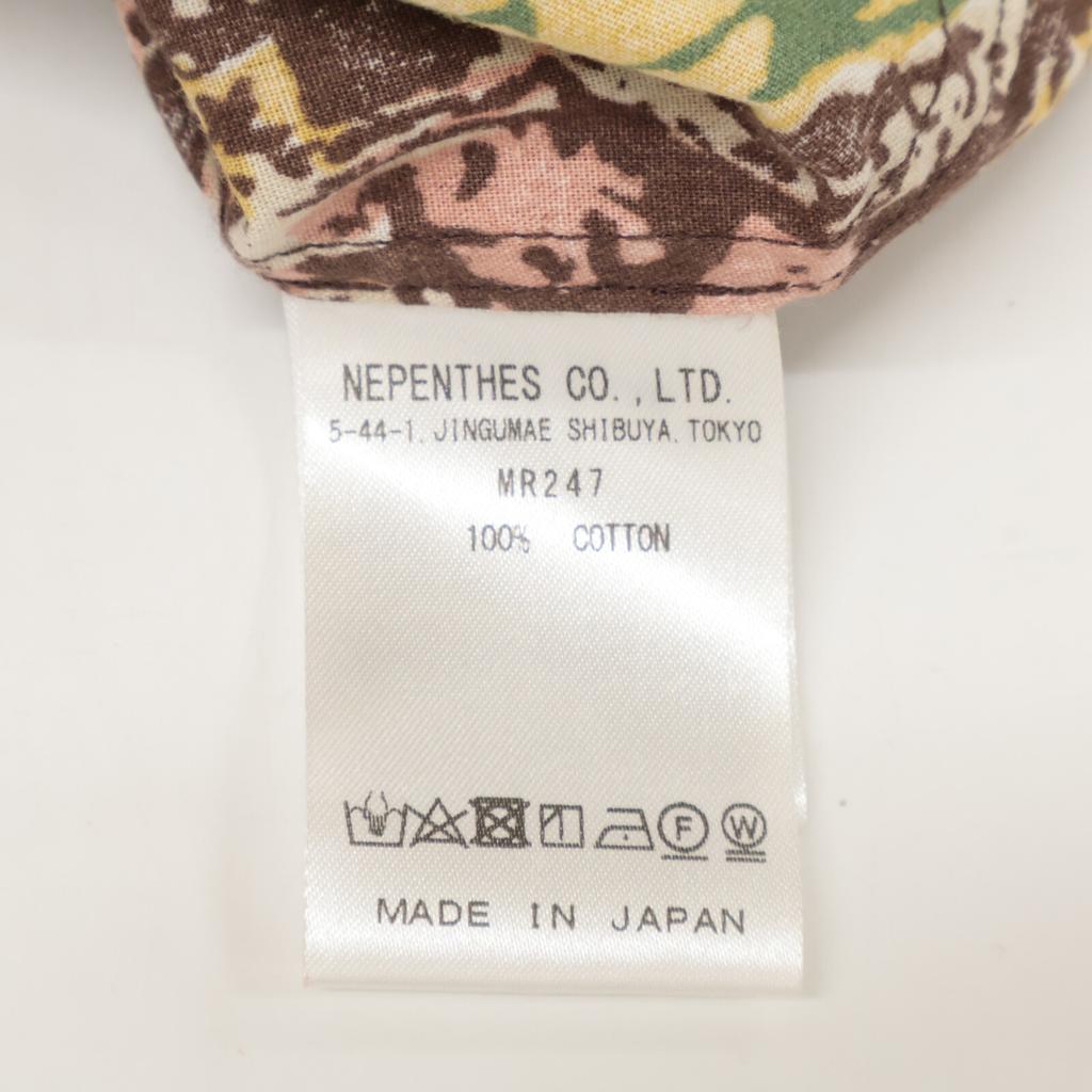 needles MR247 Multicolor All-Print Work Shirt tops M multicolorUsed