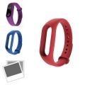 Premium Quality Fashion Silicon Wrist Strap Wristband Bracelet For Xiaomi Mi Band 2