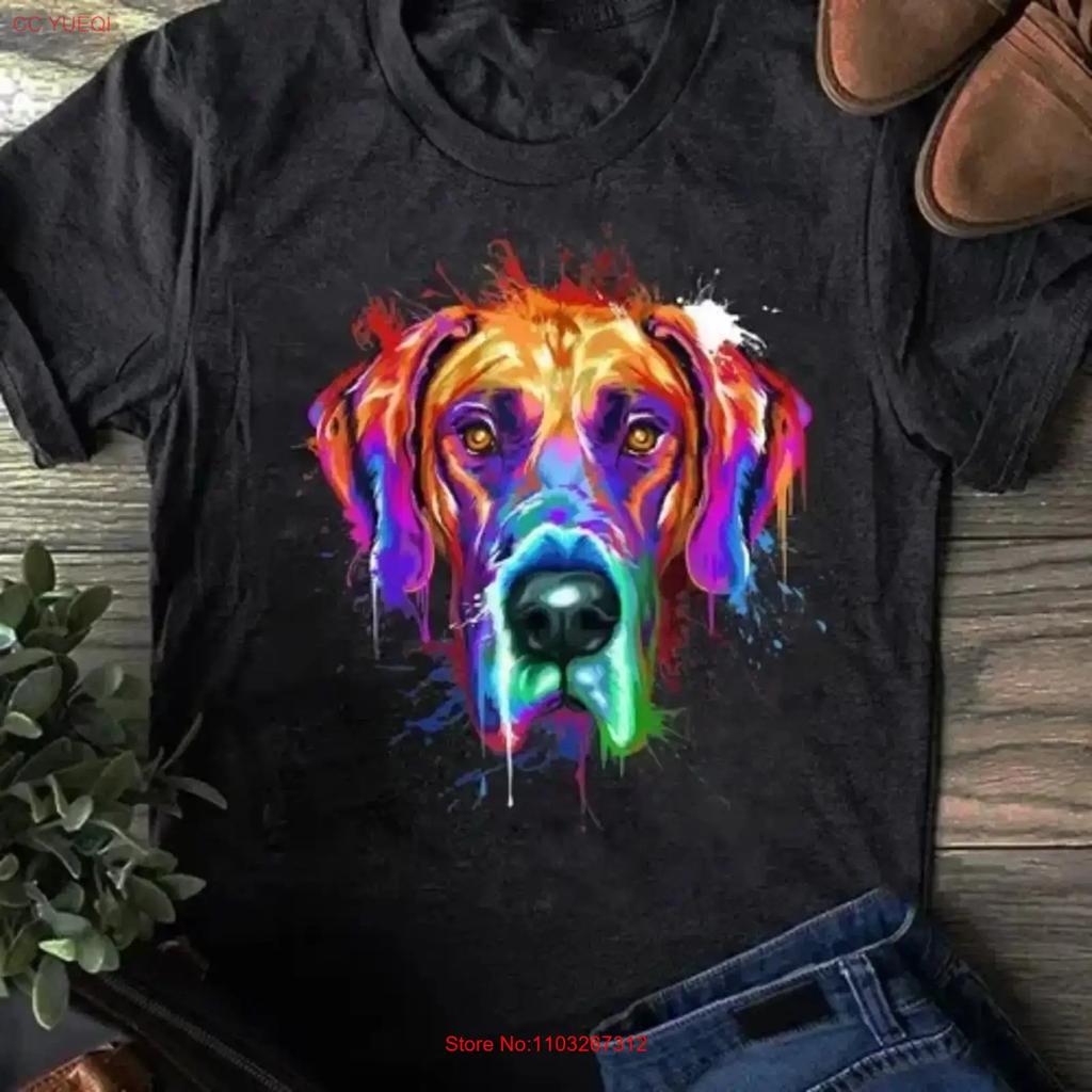 For Dog Lovers Funny Vintage T Shirt Fathers Day Vintage Stylish Stretched Slightly Breathable Homme Comfortable
