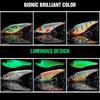 68mm 9g Small Jerk Bait Wobblers Fishing Lure for Pike Sinking VIB Lures Ice Fishing Tackle Lure Hard Jerkbait Crankbait