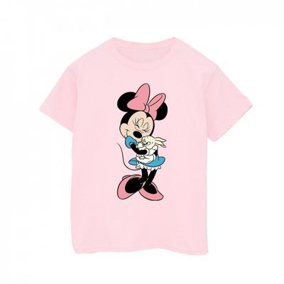 Dívčí bavlněné tričko Minnie Mouse Bunny Hug
