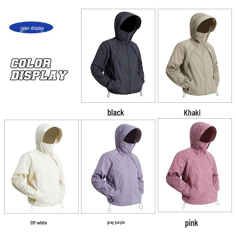 Romon Men's UPF50+ Ice Silk Sun Protection Jacket