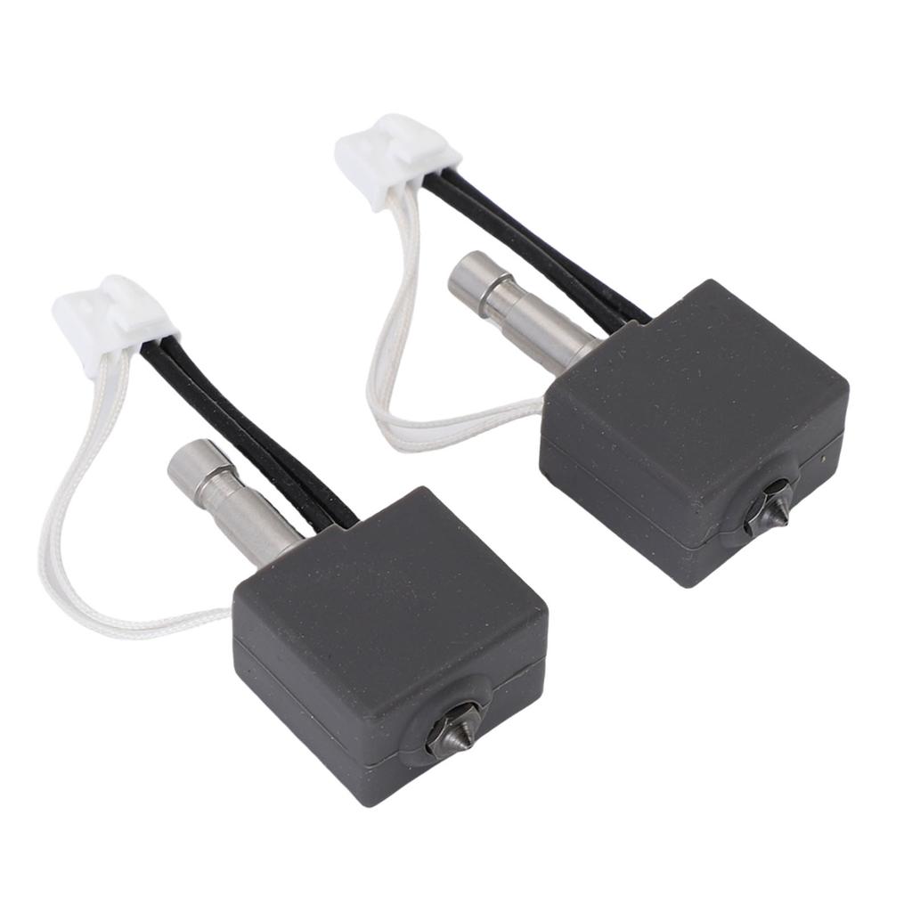 2Pcs 3D Printer Hotend Kit Replacement for Anycubic Kobra S1 Combo 0.4mm Hardened Steel Nozzle 200K Thermistor 600 Mm S