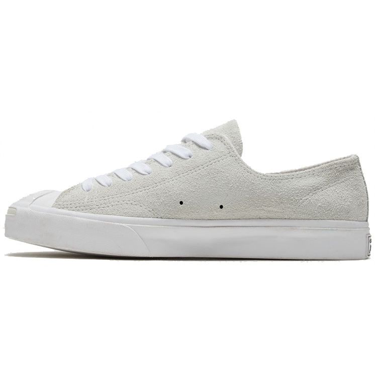 Converse Jack Purcell Comfortable Fashion Durable Wrap Low-Top Canvas Shoes Unisex Sneaker Off-White 166864C