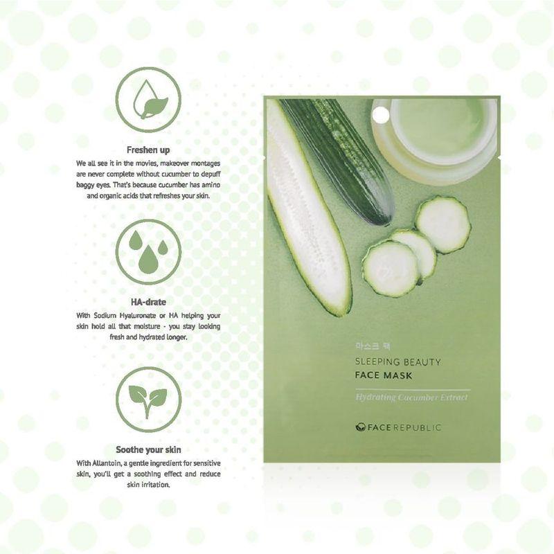 Face Republic - Sleeping Beauty Face Mask - 7 Types