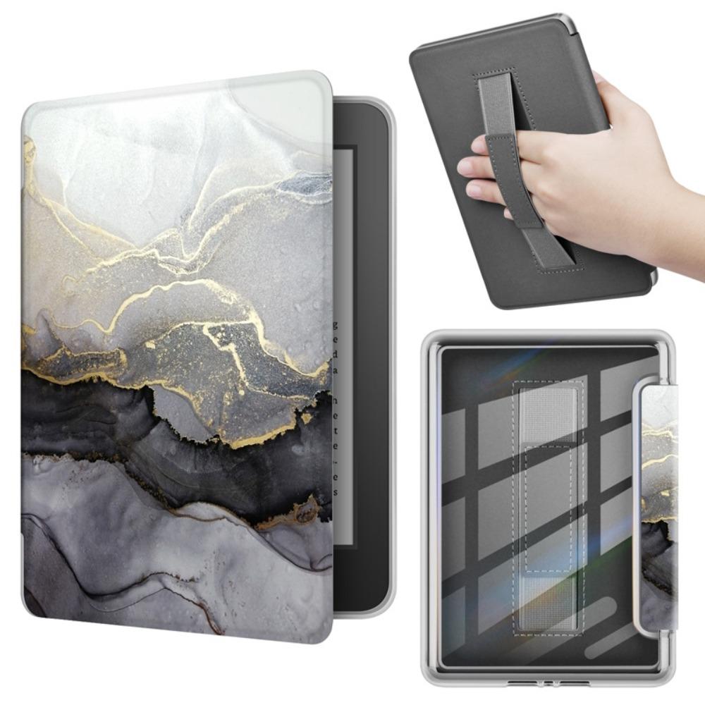 Hand Support 6 inch e-Reader Case Acrylic Shockproof Smart Cover Leather Auto Wake/Sleep for Kindle 2025/2025 11th Generation