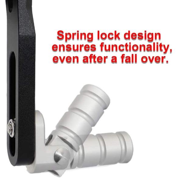 Shift Lever, Motorcycle Gear Shifter Lever Mounting Kit with Screw Rod Fit for YZF-R25/ YZF-R3/ MT-25/ MT-3 Adjustable Gear Shifter