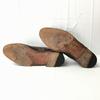 Vintage Mezlan Made In Spain Semi Brogue Cap Toe Shoes Brown Size 10.5M 28.0-28.5 Men's(USED)