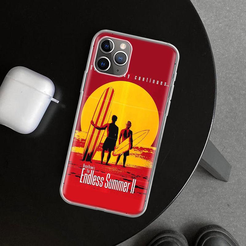Surf Board Aesthetic Phone Case Cover for iPhone 18 11 12 13 Mini 14 15 Plus 16 Pro Max 17 Air 7 8 + SE Art Customized Fundas 11 12
