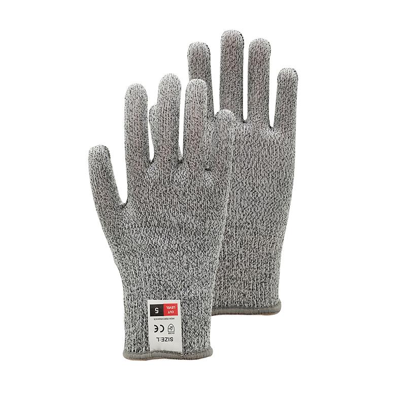 Grade 5 HPPE Cut-resistant Gloves Kitchen and Garden Protective Gloves Children's Woodworking and Carving Cut-resistant Gloves