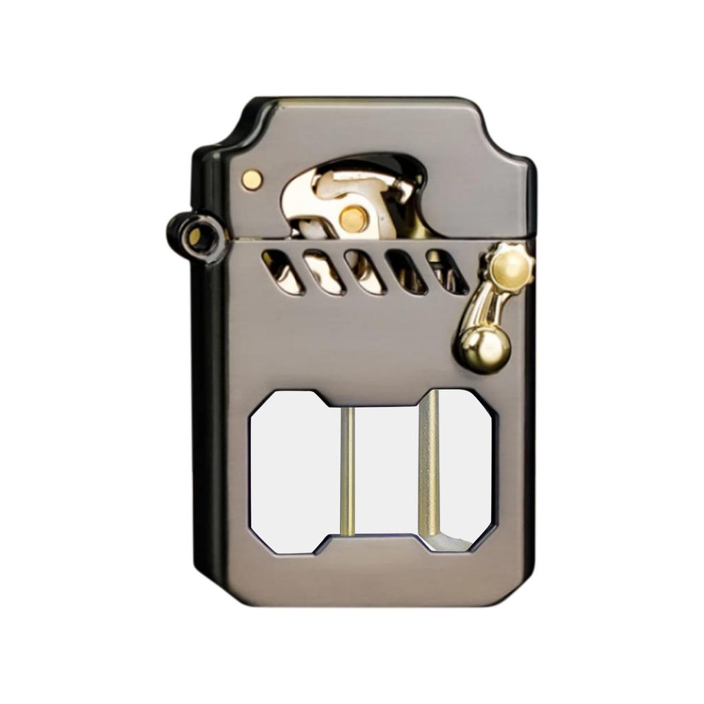 Metal Windproof Lighter – Portable Creative Lighter For Outdoor Use And Men's Gift