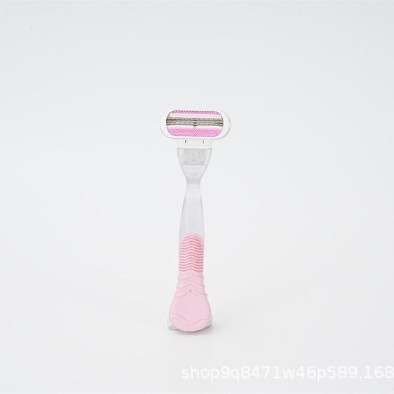 

Женская трехслойная бритвенная ручка для бритья подмышек и волос на ногах Blue Holder