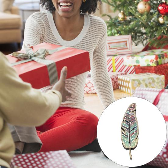 1 Set DIY Mosaic Leaf Kit Handmade Colorful Mosaic Craft Leaf Shape Home Office Decoration Adults Kids Crafts Lovers Gift