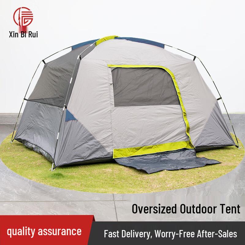 Automatic 3-4 Person Double Layer Camping Tent