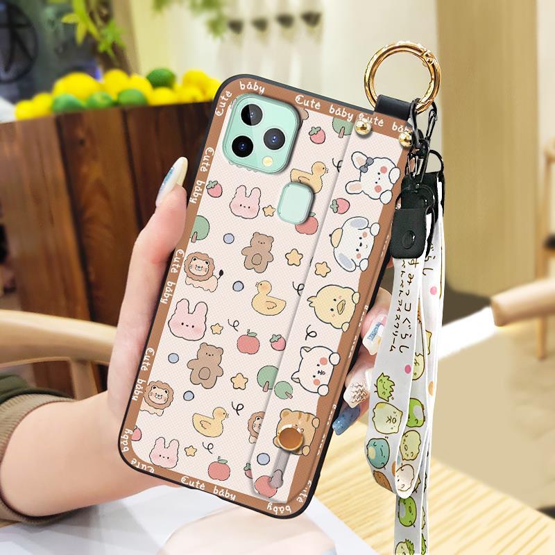 Protective Shockproof Phone Case For Oukitel C22 Kickstand Anti-dust Dirt-resistant Waterproof Fashion Design Anti-knock