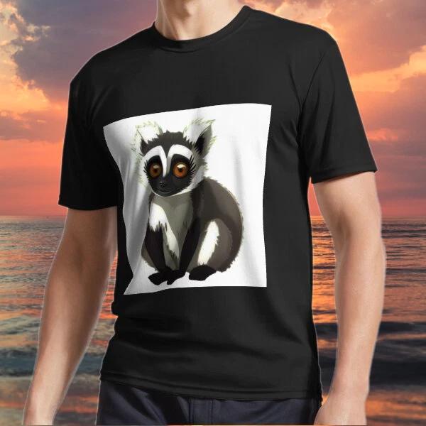

New item lemur Active Logo TEE T shirt Funny American Size S to 5XL 2XL