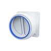 Kitchen Range Hoods Check Valve 150/160/180MM/200MM Pipe Double-ended Air Outlet Fresh ABS Highly Sealable And Heat Resisting