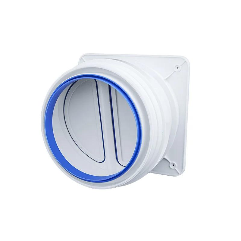 Kitchen Range Hoods Check Valve 150/160/180MM/200MM Pipe Double-ended Air Outlet Fresh ABS Highly Sealable And Heat Resisting