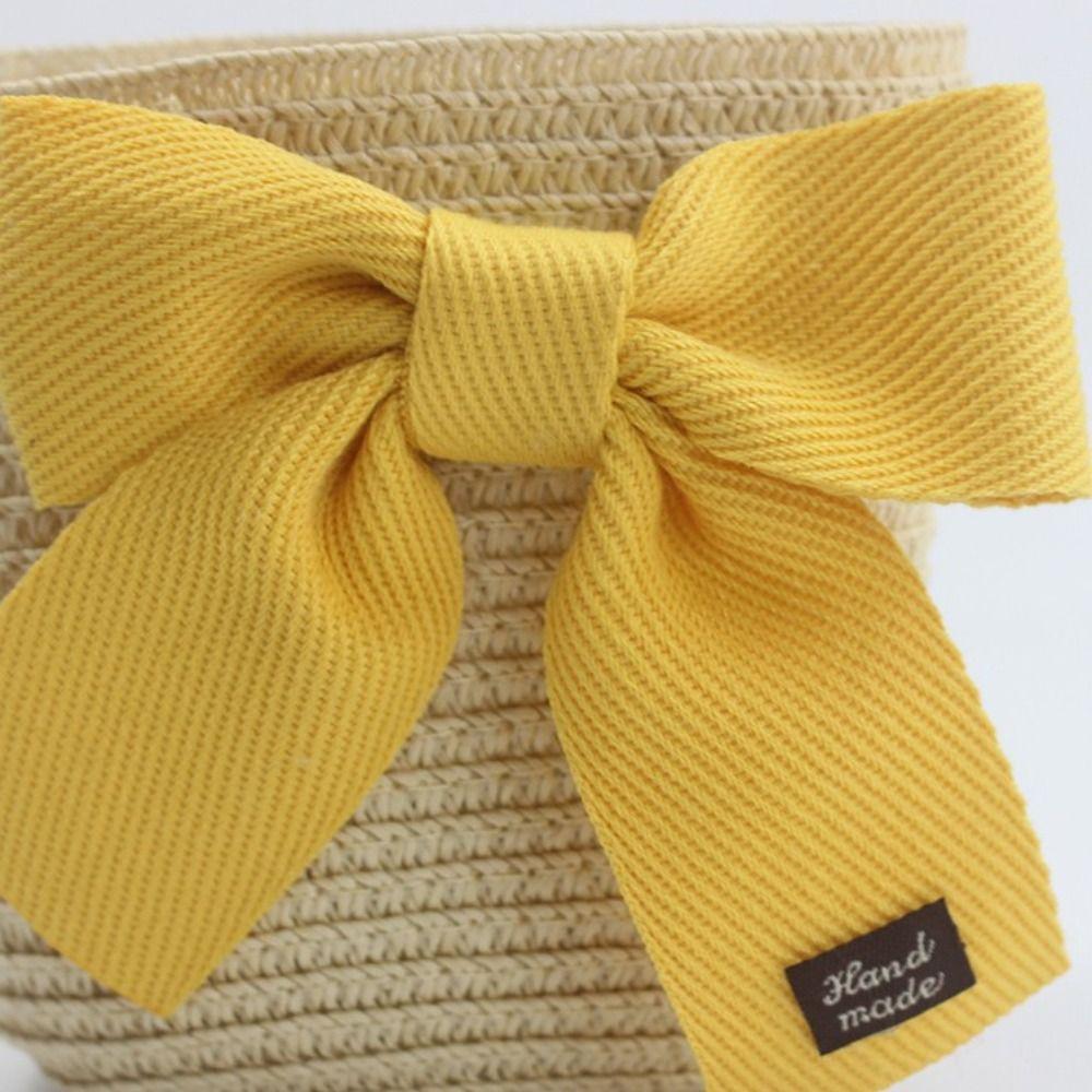 New Sun Protection Girls Kids Sun Hat Beach Hats Straw Bag Cap Set Fisherman Hat