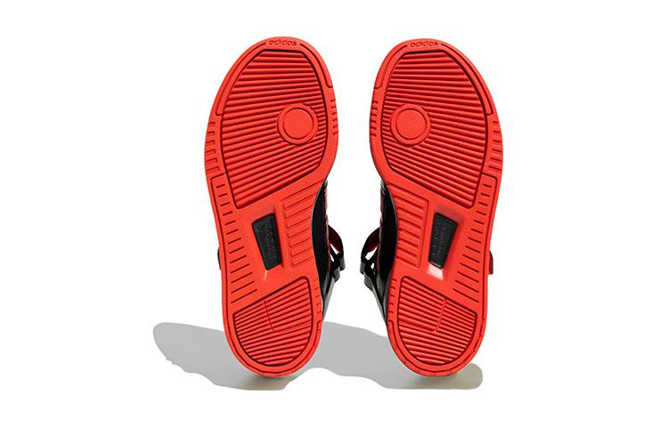 adidas Scarpe da Skateboard Neo Postmove Mid Resistenti all'Abrasione Supporto Traspiranti Mid top Nere Rosse Bambini's IE4245