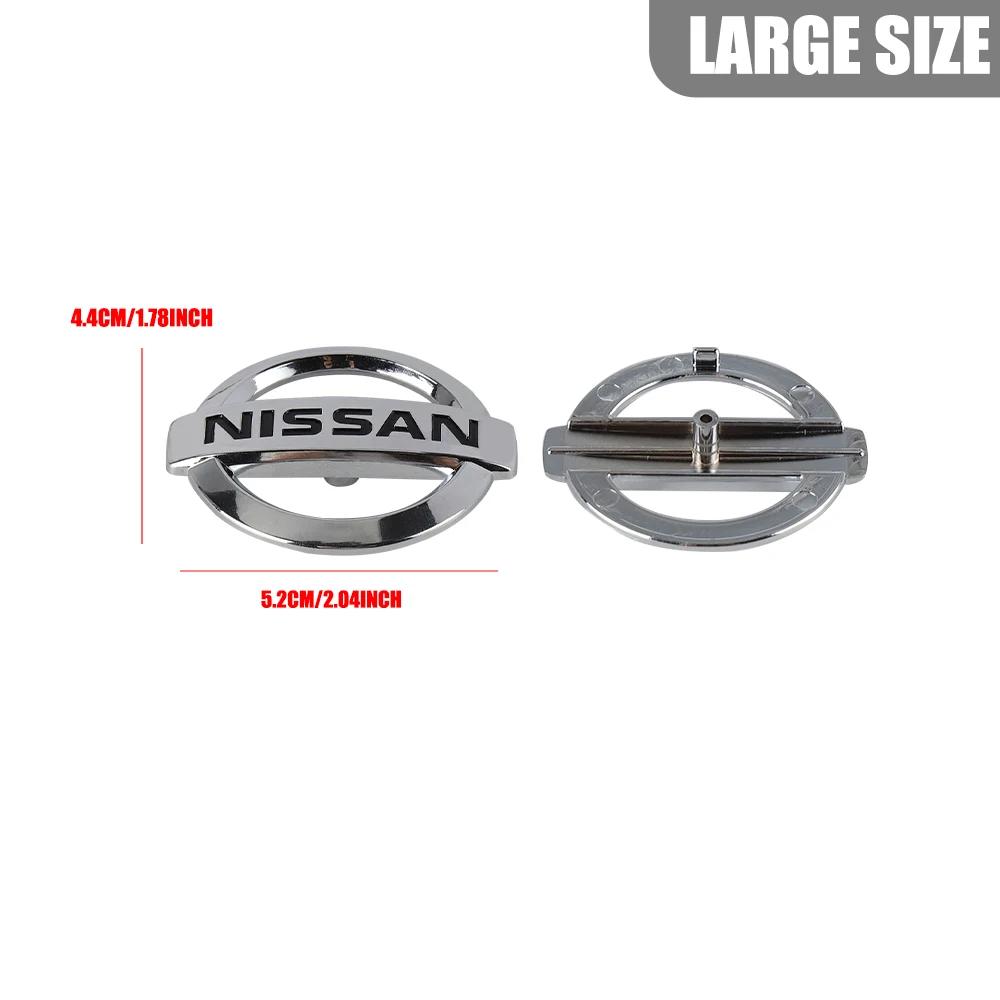 1Pc ABS Car Steering Wheel Logo Emblem Cover Sticker For Nissan Qashqai Patrol X-Trail Juke MICRA Altima Tiida Versa Leaf Serena