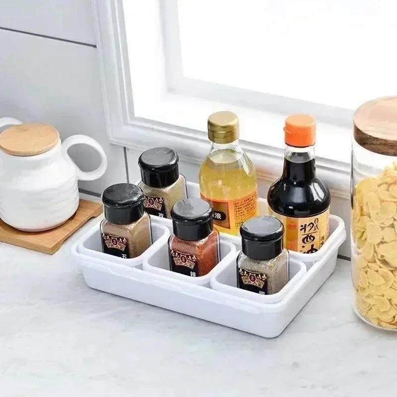 Ensemble de 8 pièces Rangement divers Boîte de rangement de bureau Tiroir pliant de bureau Organiseurs de bureau Support de papeterie multifonctionnel Plastique