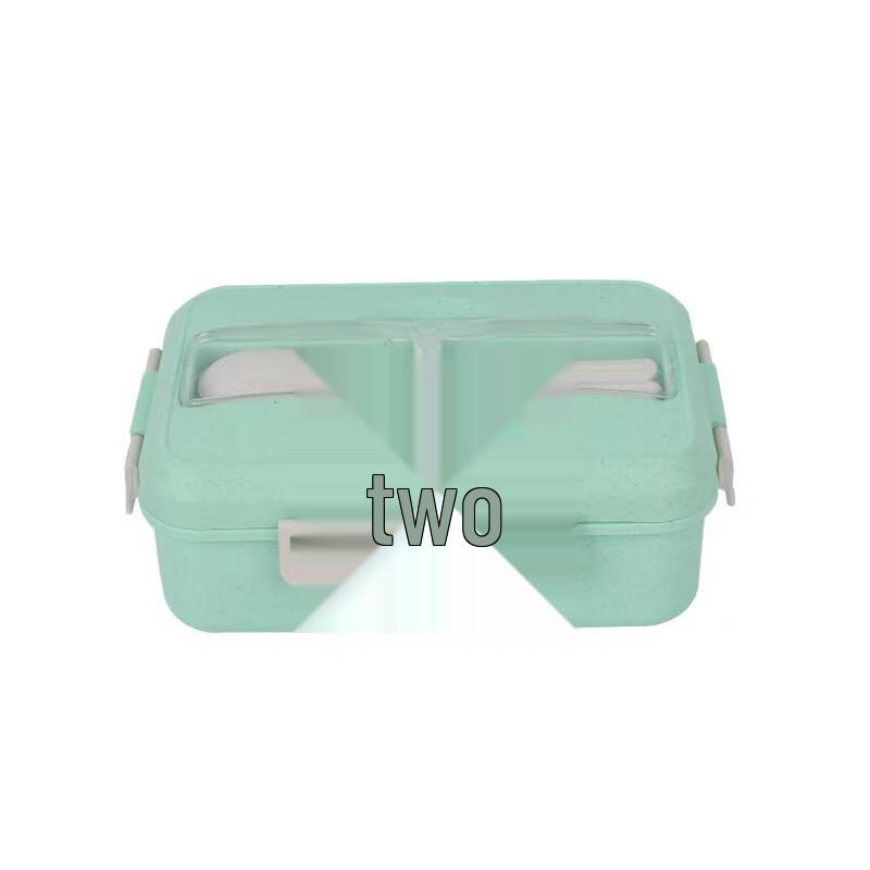 ZISIZ Wheat Straw Bento Box Set