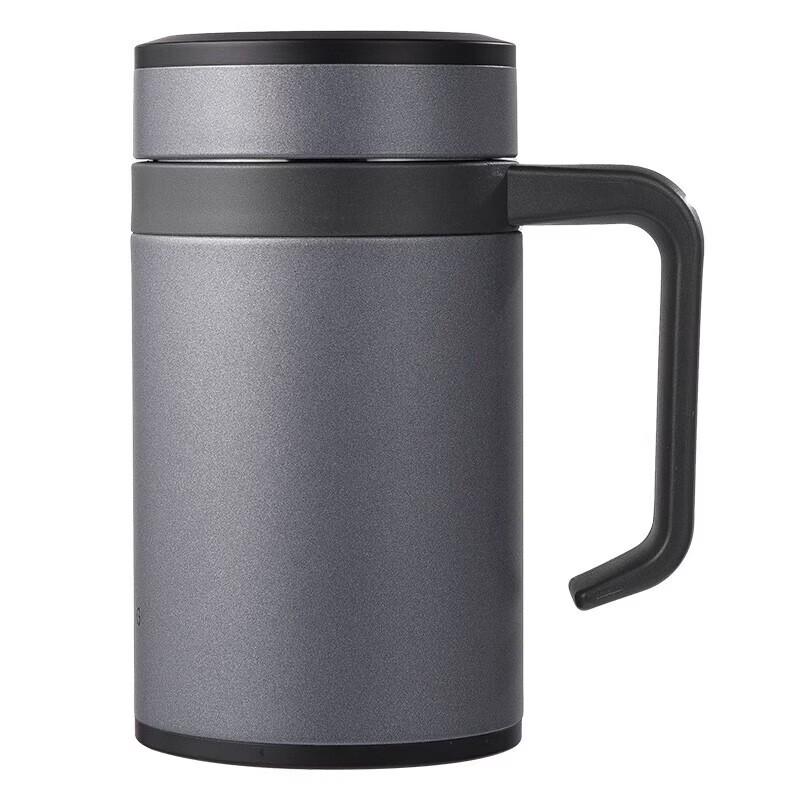 WANXIANG Insulated Stainless Steel Tea Mug with Handle