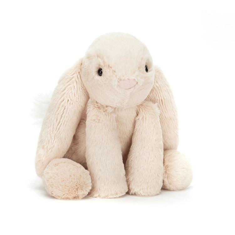 Jellycat Bonnie Rabbit Series Smudgy Rabbit Cute Soft Doll Plush Doll Sitting 8cm High