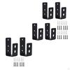 Door Barrier Brackets ,Door Clamps Security Bar for Home
