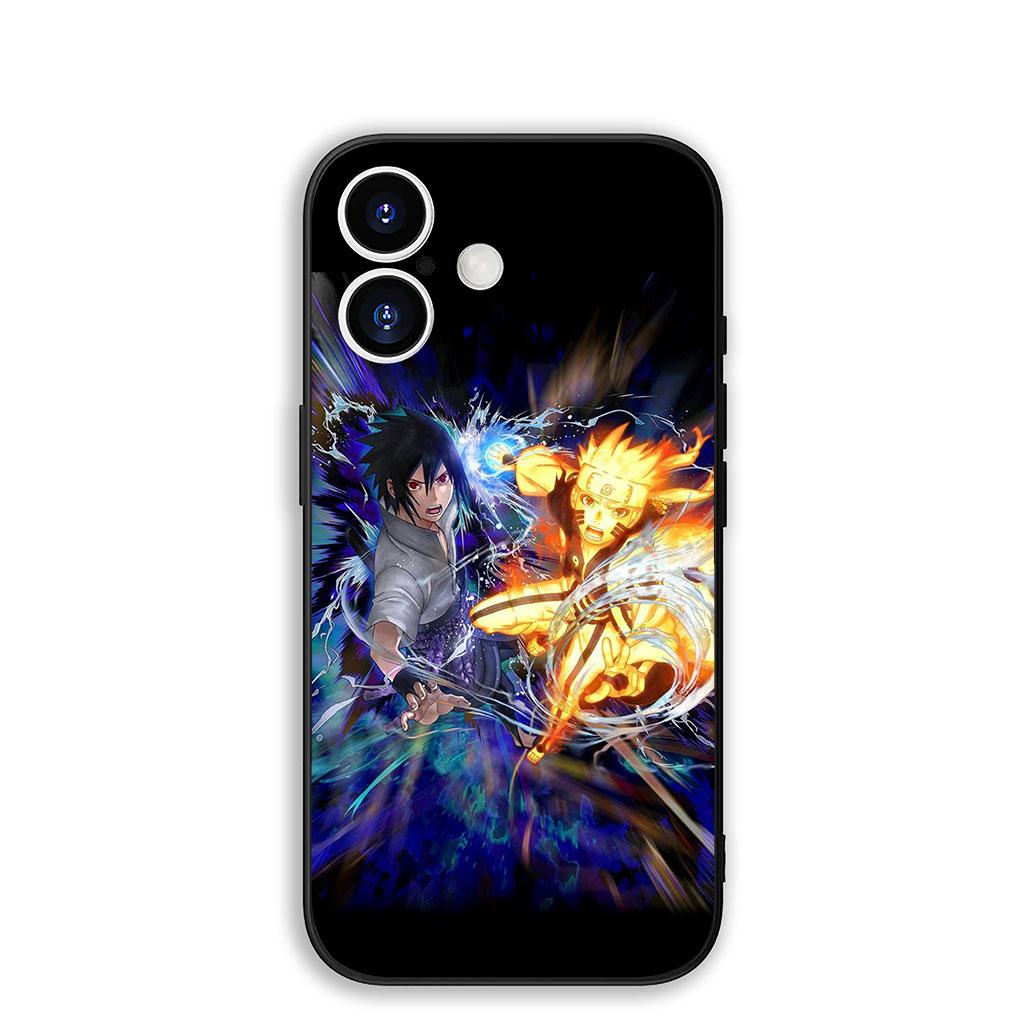 

for Samsung Galaxy Note 20 Ultra 10 8 9 S10 Plus Lite S8 A70 A24 A25 A37 A57 A51 A7 Case Namikaze Minato Narutos Uchiha Sasuke Galaxy A51
