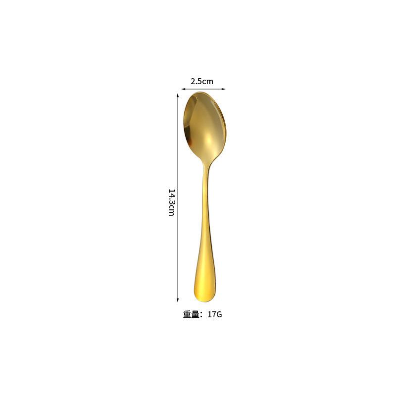 Stainless steel tableware 24-piece gift box set Western food steak knife fork spoon tableware set